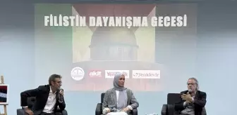 Kahramanmaraş'ta Filistin Dayanışma Gecesi Düzenlendi
