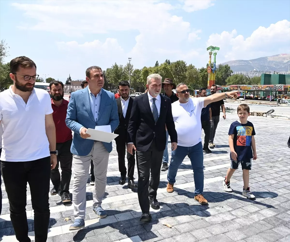 Kahramanmaraş'ta Geleneksel Ağustos Fuarı Hazırlıkları Devam Ediyor