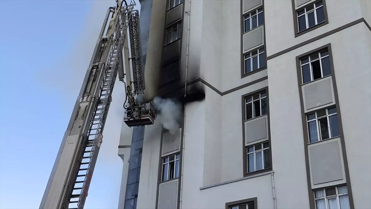 Kahramanmaraş'ta Öğrenci Yurdunda Yangın