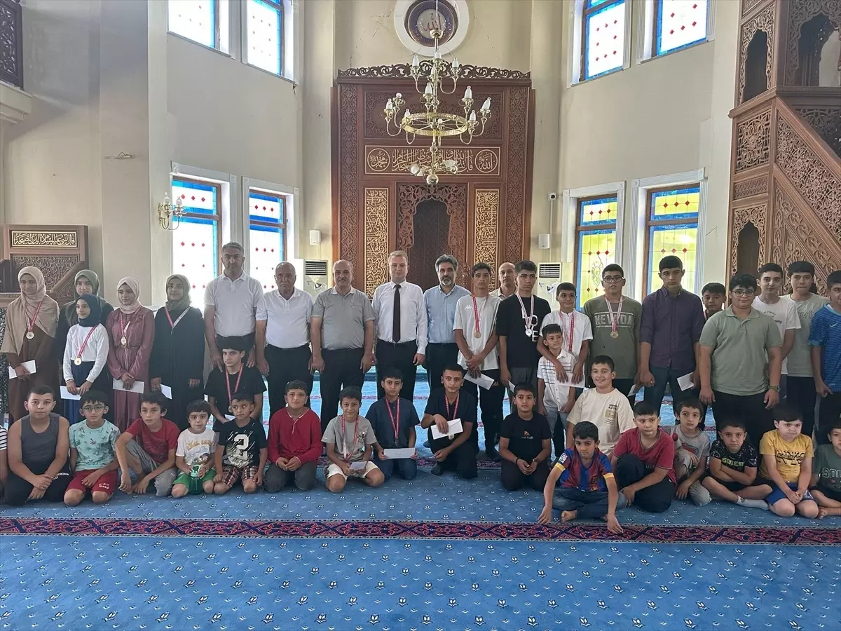 Malatya'da Yaz Kur'an Kursları Ödül Töreni Düzenlendi