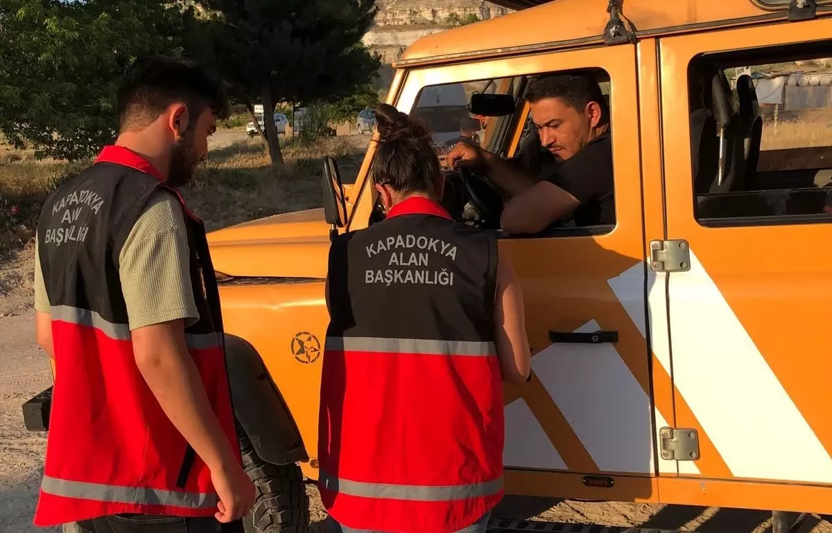 Kapadokya'da İzinsiz Arazi Araçlarına Denetim Artışı