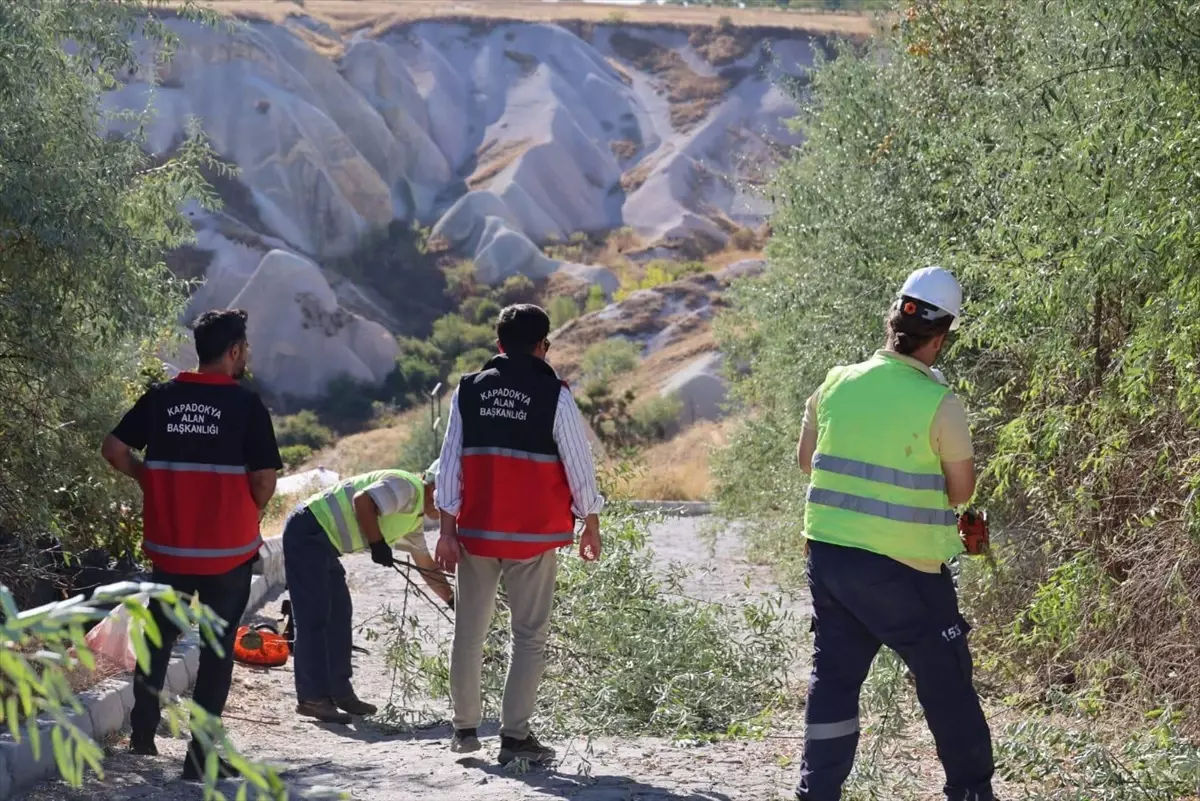 Kapadokya'da Doğal Doku Koruma Çalışmaları Başladı