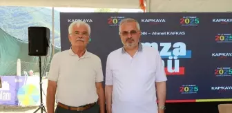 Kapıkaya Doğa Sporları ve Kültür Festivali'nde Yazar İmza Günü Düzenlendi