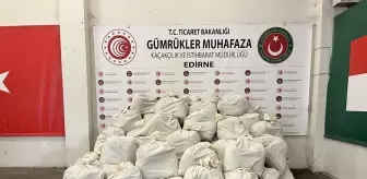 Kapıkule'de 692 Kilogram Esrar Ele Geçirildi, 10 Şüpheli Tutuklandı
