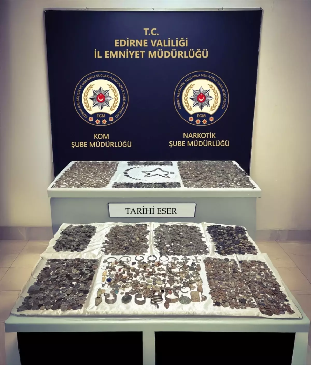 Kapıkule'de Tarihi Eser Operasyonu: 12 Bin 370 Sikke Ele Geçirildi
