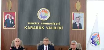 Karabük'te Asayiş ve Güvenlik Değerlendirme Toplantısı Yapıldı