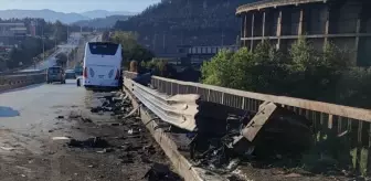 Karabük'te Otobüs Kazası: 1 Yaralı