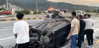 Karabük'te Otomobil Devrildi: 3 Yaralı