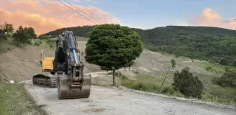 Karabük'te Heyelan Sebebiyle Bir Köy Yolunda Ulaşım Kesildi