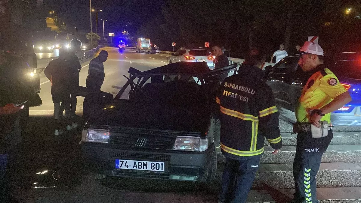 Safranbolu'da Trafik Kazası: 1 Ölü, 1 Yaralı