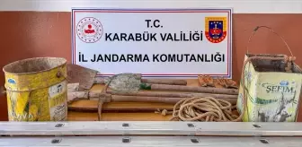 Ovacık'ta İzinsiz Kazı Yapan İki Kişi Suçüstü Yakalandı
