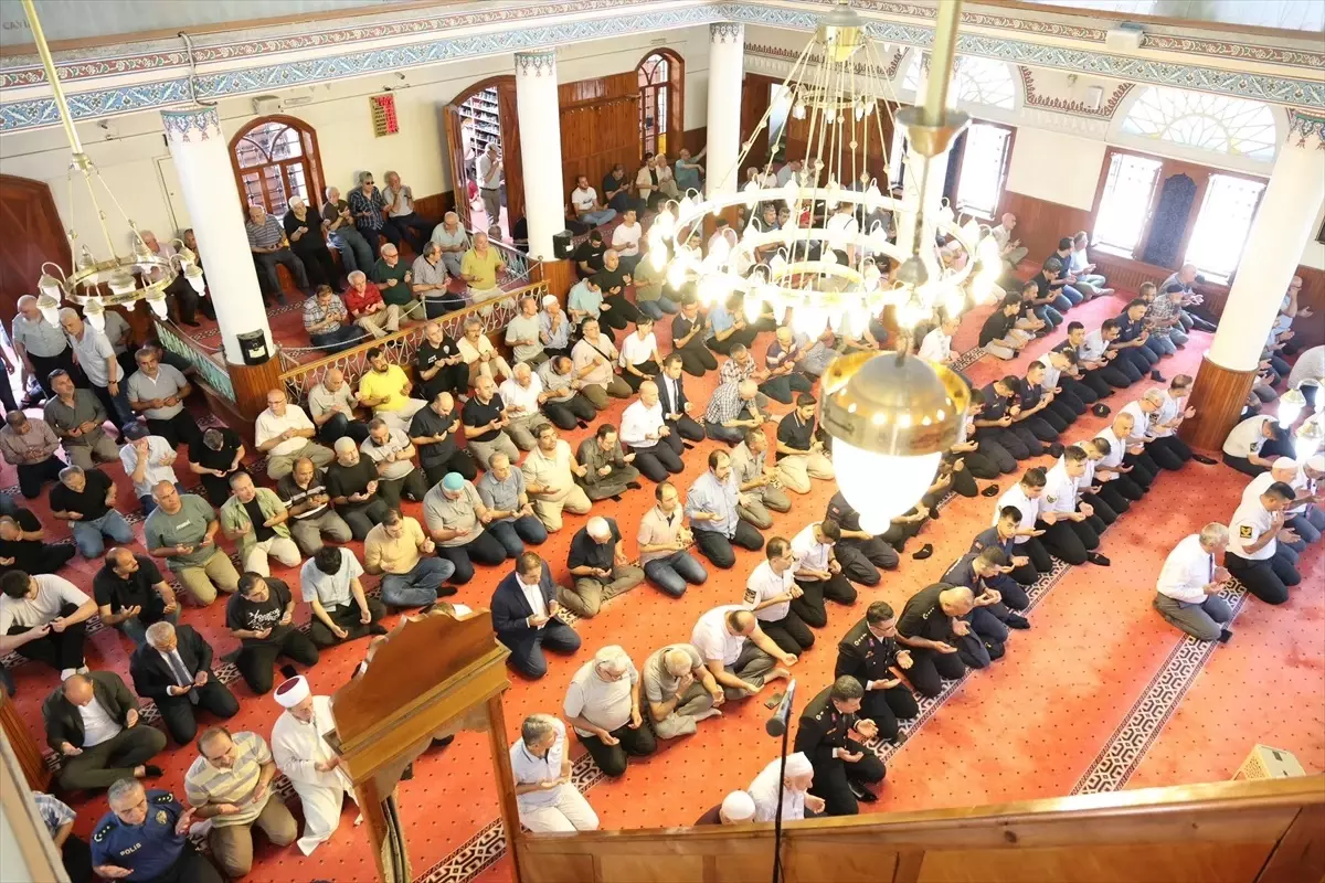 Karabük'te Jandarma Teşkilatının 186'ncı kuruluş yıl dönümü dolayısıyla mevlit okutuldu