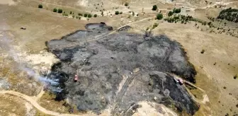 Safranbolu'da Otluk Alanda Yangın Söndürüldü