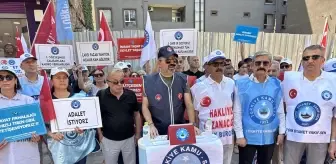 Kamu-Sen ve Birleşik Kamu-İş'ten Zam Protestosu
