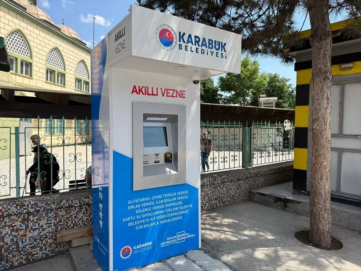 Karabük'te Akıllı Vezne Noktaları Arttırıldı