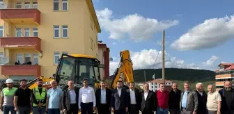 AK Parti Karabük Heyeti Eflani'de Doğal Gaz Altyapı Çalışmalarını İnceledi