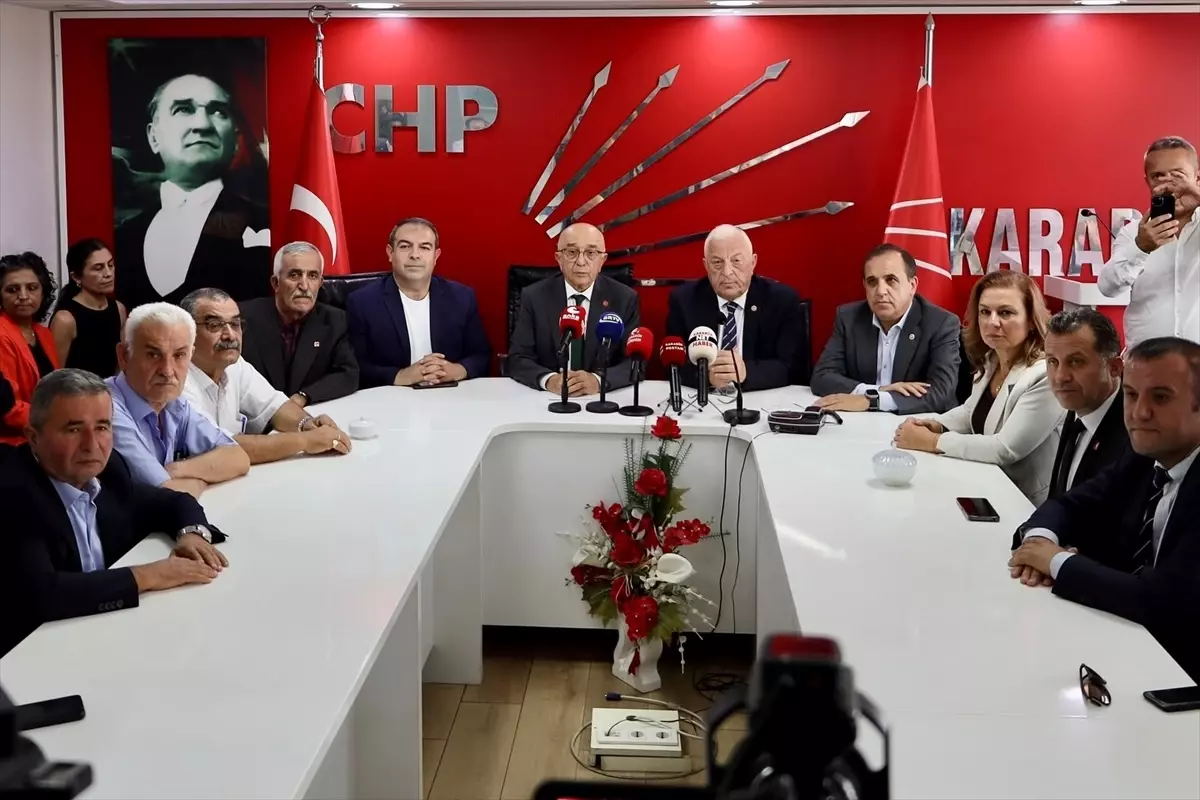 CHP Karabük'te Saha Çalışması Başlattı
