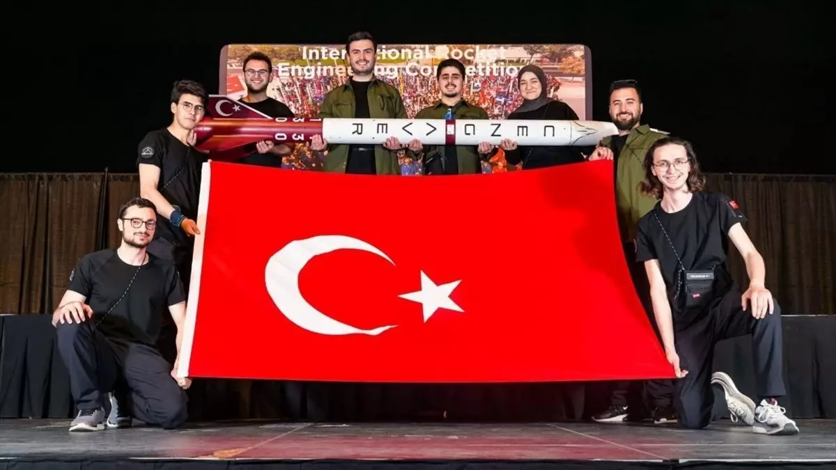 Karabük Üniversitesi Roket Takımı, ABD'de Dünya Üçüncüsü Oldu