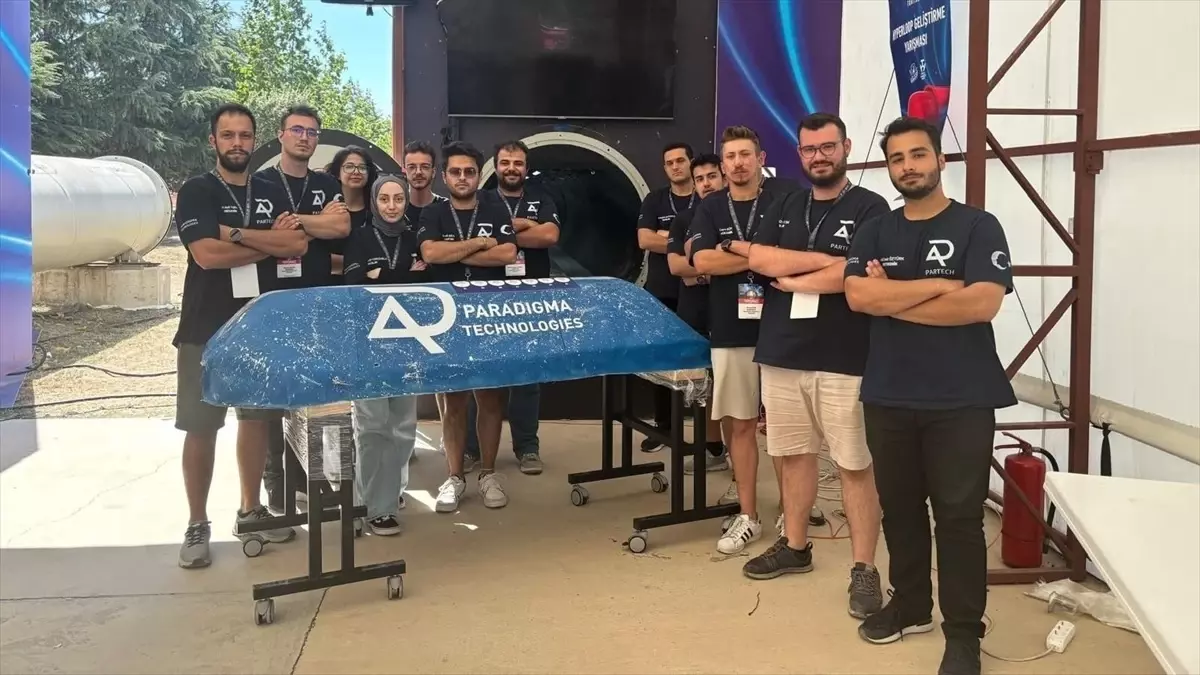 Karabük Üniversitesi Hyperloop Takımı Türkiye Birincisi Oldu