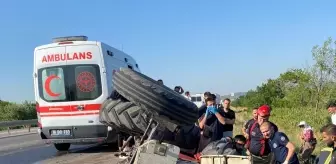 Karacabey'de Trafik Kazası: 1 Yaralı