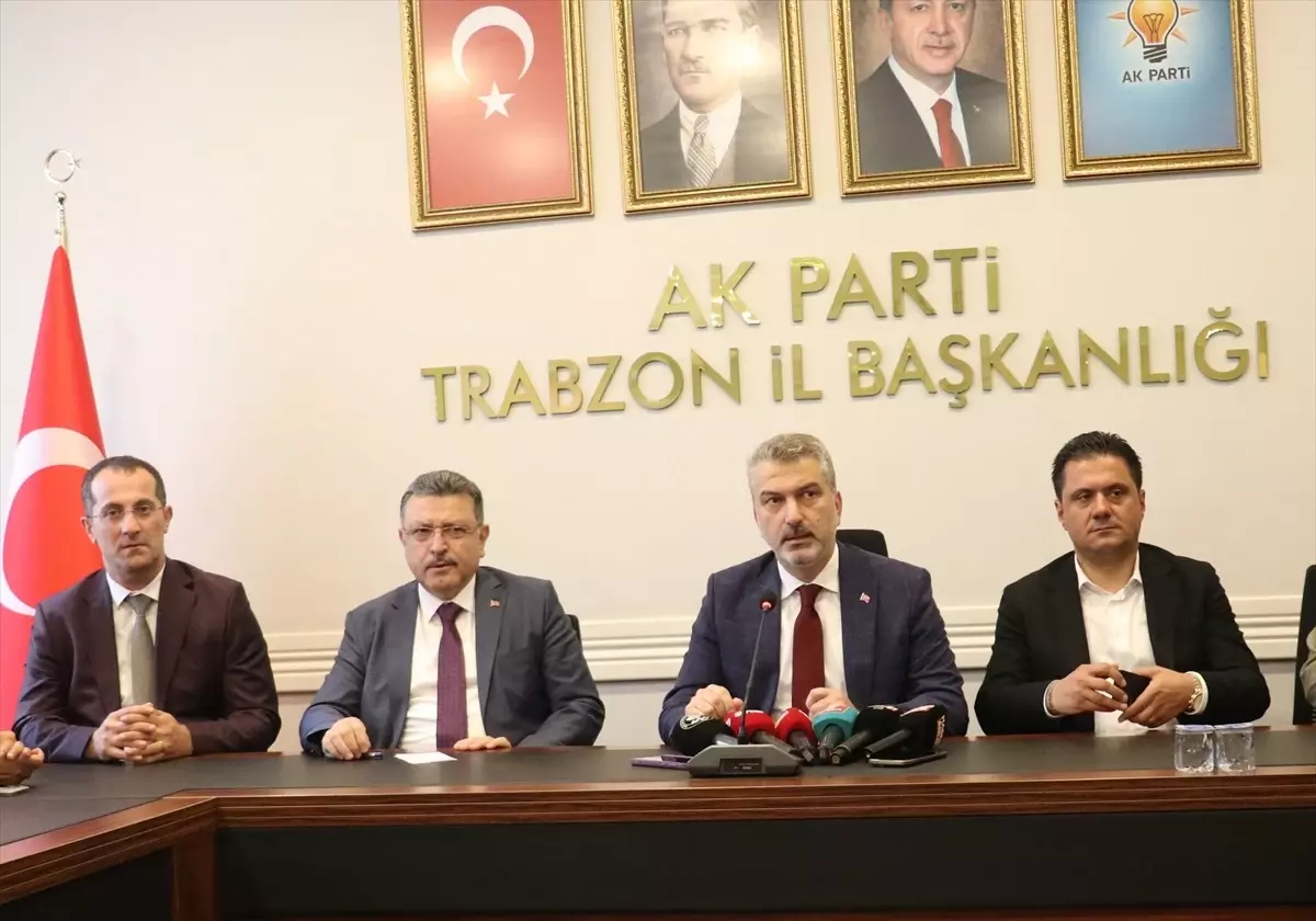 Karadeniz'de AK Parti Teşkilatları 'Terörsüz Türkiye' sürecine ilişkin açıklama yaptı