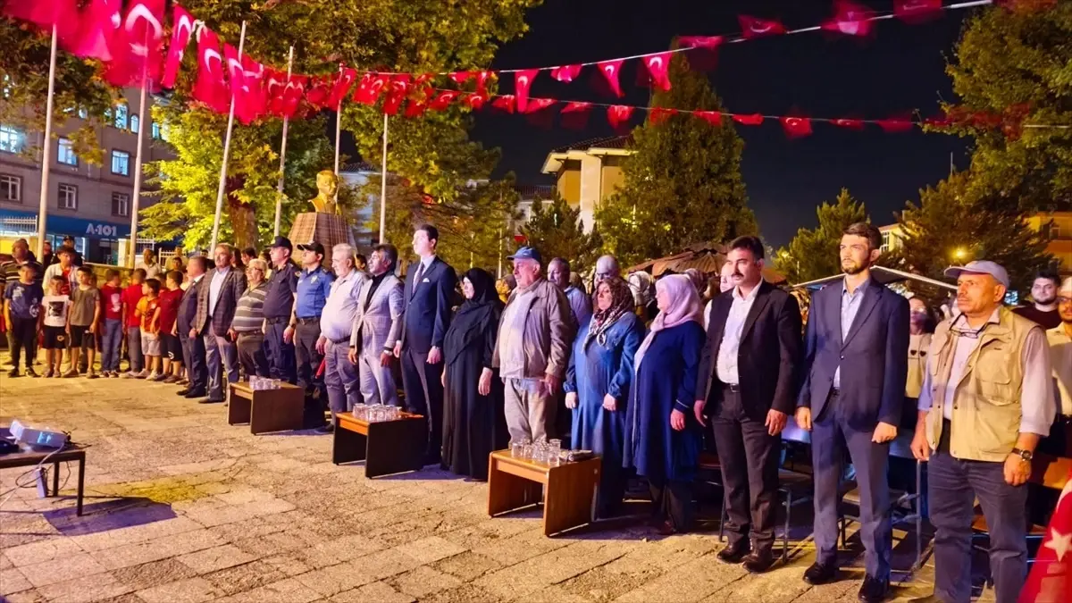 Karakeçili'de 15 Temmuz Demokrasi ve Milli Birlik Günü dolayısıyla yürüyüş düzenlendi