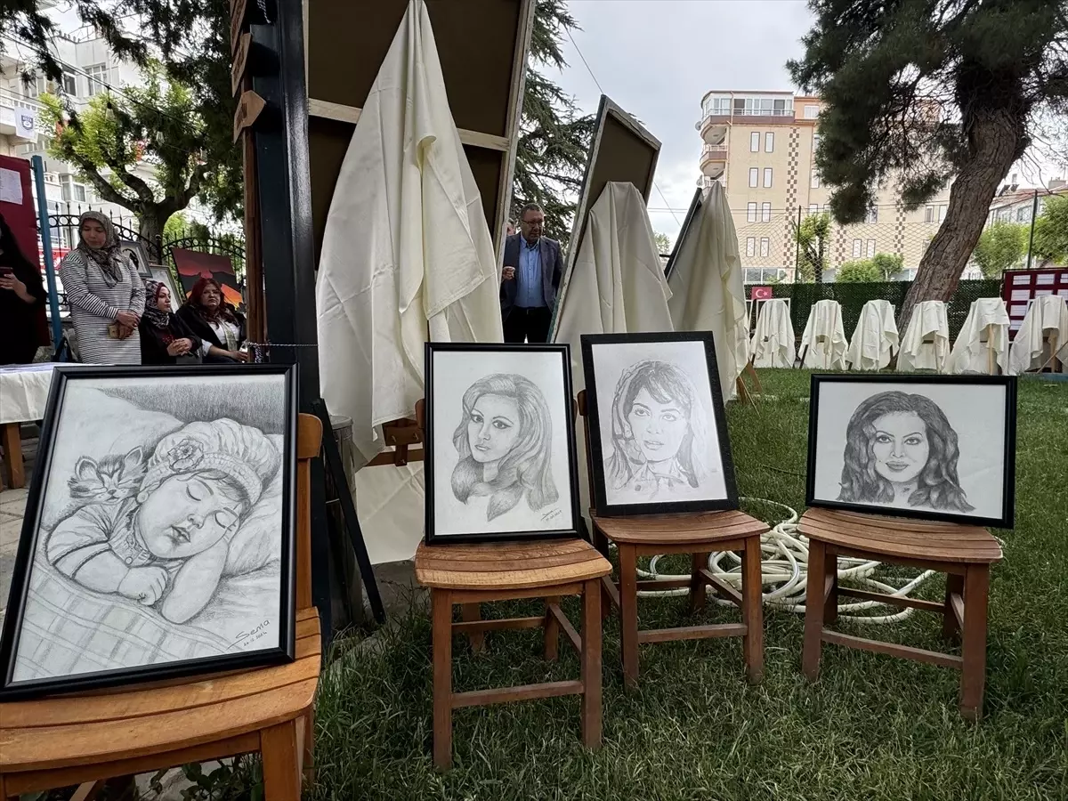 Karaman'da El Sanatları Yıl Sonu Sergisi Açıldı