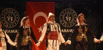 Karaman'da Halk Oyunları Yıldızlar Türkiye Şampiyonası Yapıldı