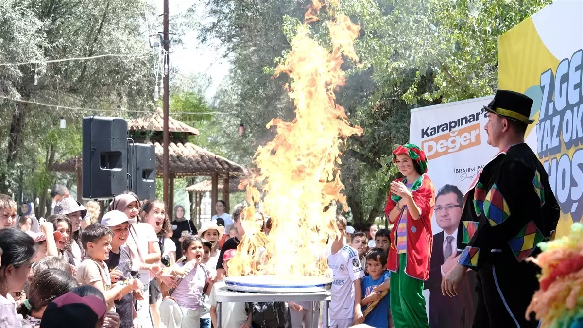 Karapınar'da 7. Geleneksel Yaz Okulları Şenliği Düzenlendi