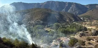 Çorum'un Kargı İlçesinde Yangın Kontrol Altına Alındı