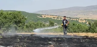 Bingöl'de Örtü Yangını Kontrol Altına Alındı