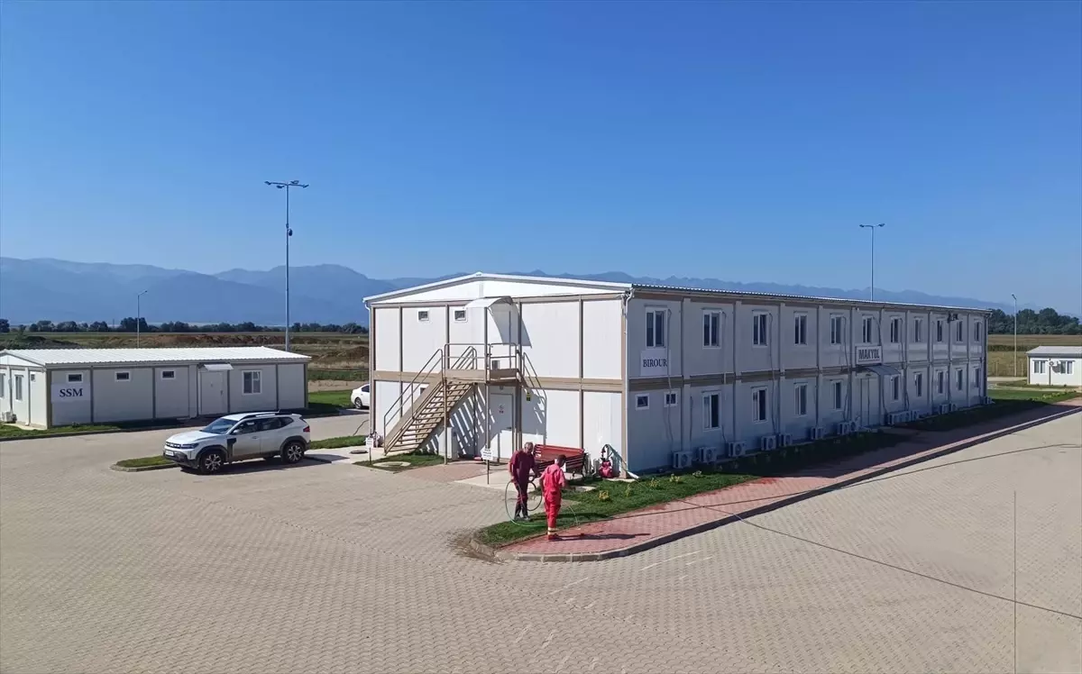 Karmod, Romanya'da Otoyol Projesi için Konteyner Şantiye Yapıları Kurdu