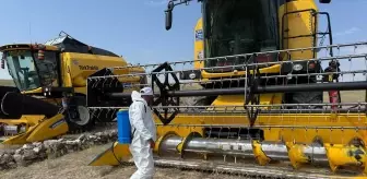 Kars'ta Biçerdöverler Dezenfekte Ediliyor