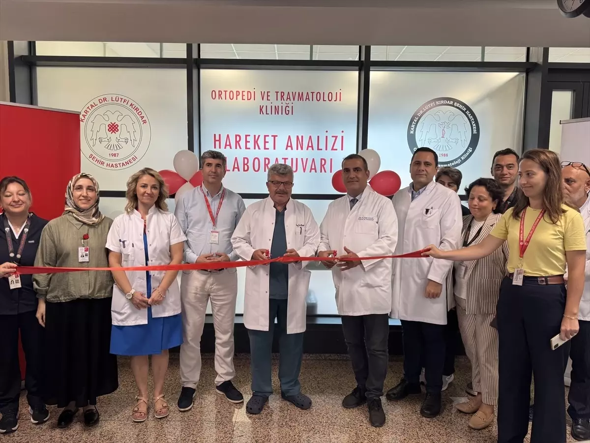 Kartal Hastanesi'nde Yüksek Teknoloji ile Hareket Analizi Laboratuvarı Açıldı