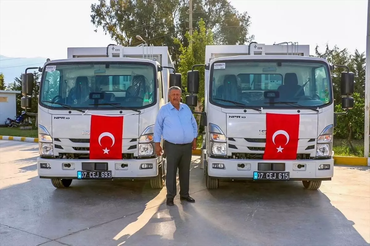 Kaş Belediyesi Yeni Araçlarla Hizmet Kalitesini Artırıyor