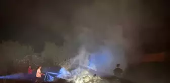 Kastamonu'da Samanlıkta Yangın Çıktı