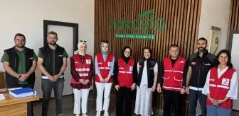 Kastamonu'da Türk Kızılay'a Fidan Bağışı