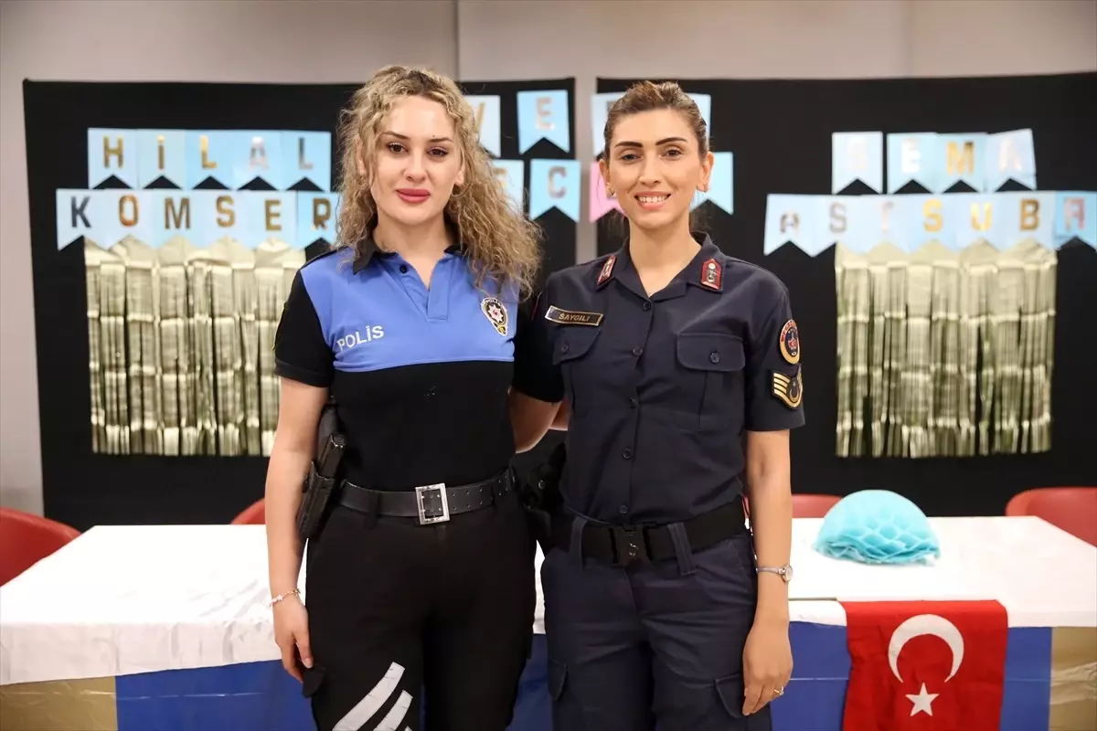 Özel Gereksinimli Bireylerden Tayin Olan Astsubay ve Polis Memuruna Duygusal Veda