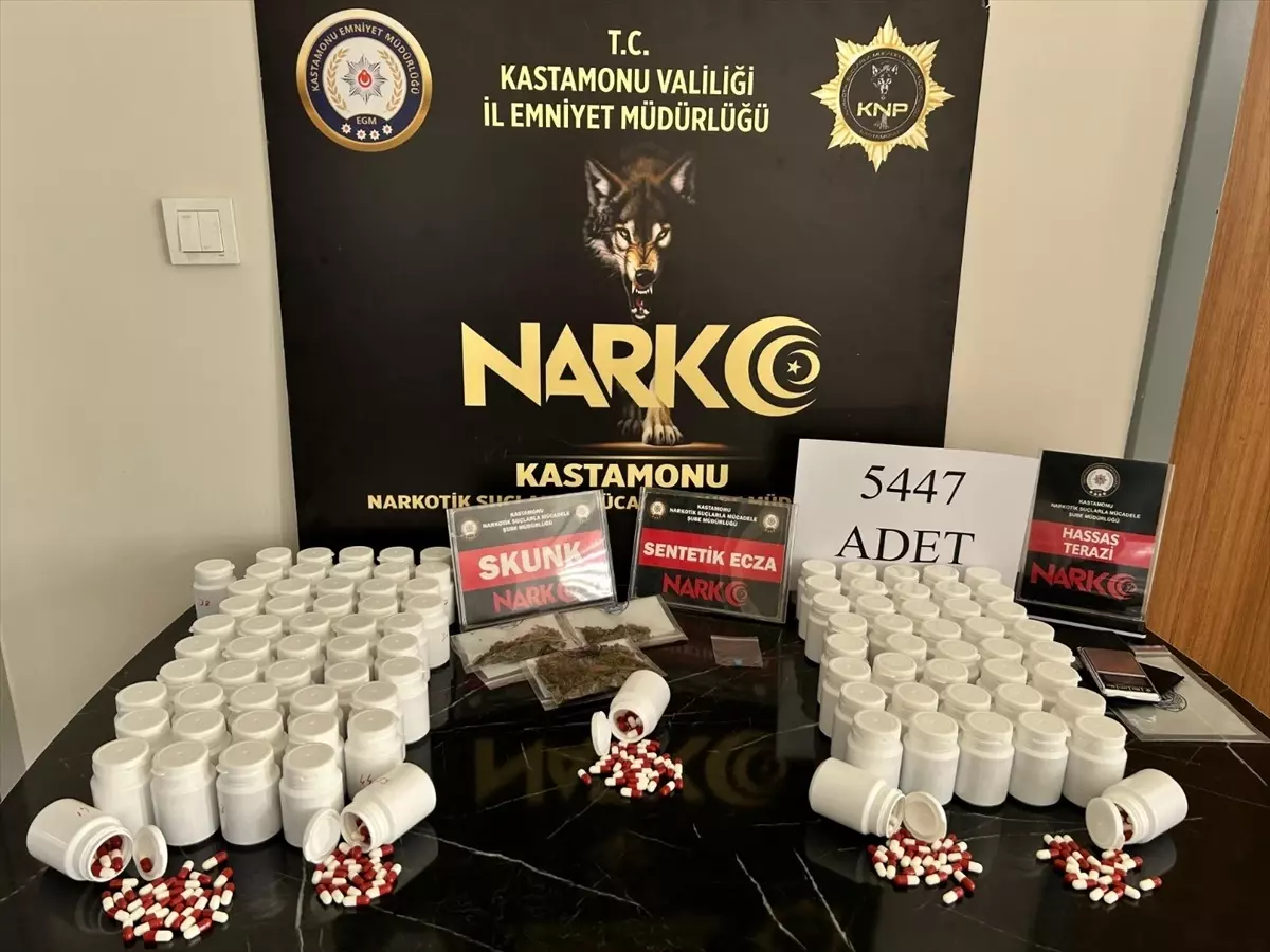 Kastamonu'da Uyuşturucu Operasyonu: 1 Tutuklama