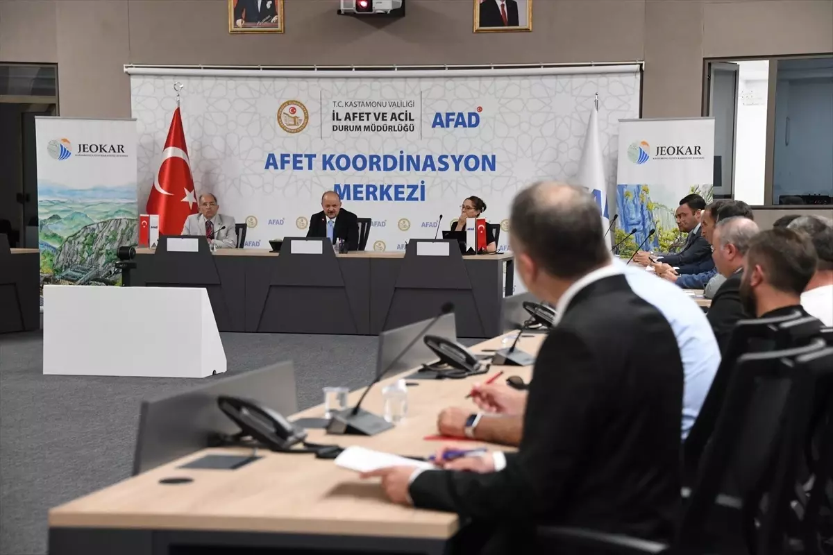 Kastamonu'da Güney Karadeniz Jeoparkı Değerlendirme Toplantısı