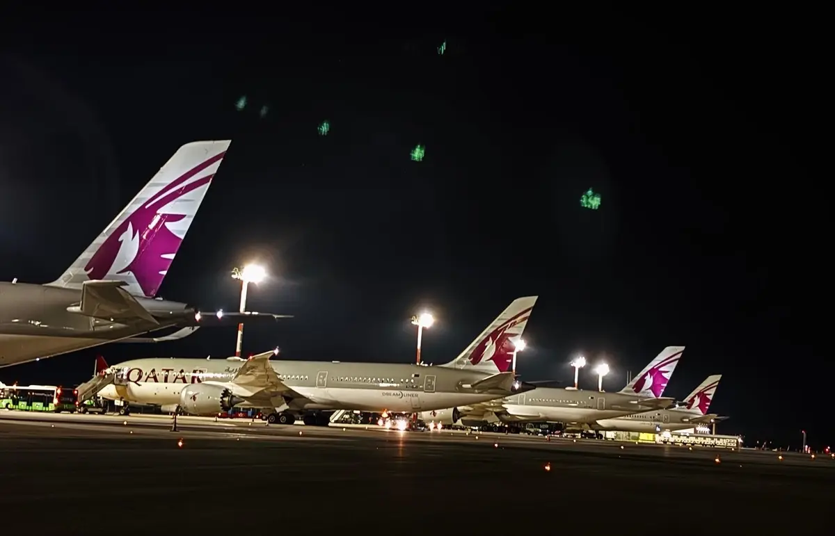 Katar Hava Sahası Kapatıldı, Qatar Airways Uçakları İstanbul'a Yönlendirildi