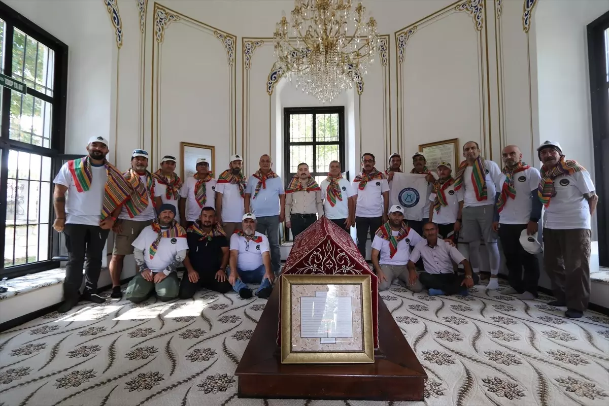 Ertuğrul Ocağı Derneği'nden Tarihi Göç Yolculuğu Bisikletle Yeniden Canlandırıldı
