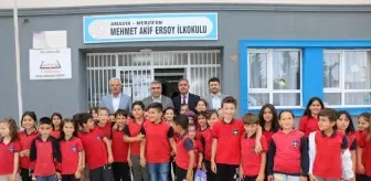 Kaymakam Karaaslan, okul ziyaretlerini sürdürüyor