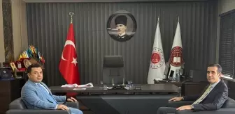 Bozyazı Kaymakamı, Anamur Cumhuriyet Başsavcısını Ziyaret Etti