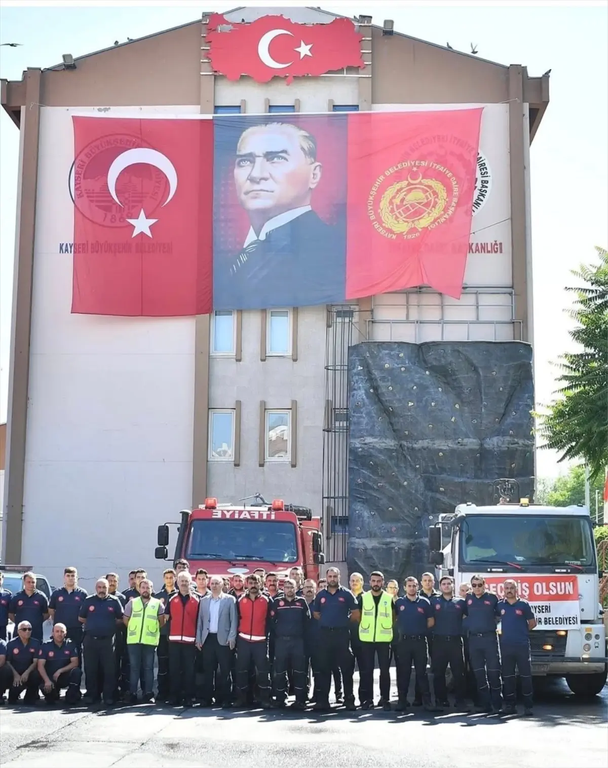 Kayseri İtfaiyesi Haziran Ayında 987 Olayla Mücadele Etti