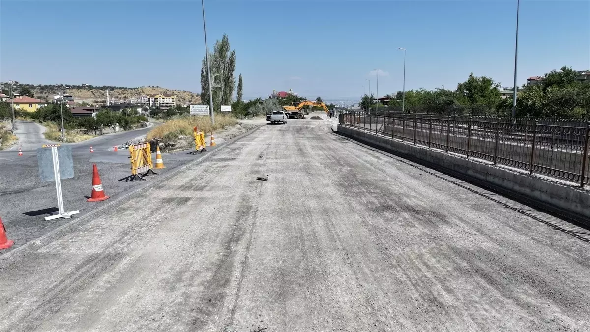 Kayseri Caddesi'nde Yenileme Çalışmaları Tamamlandı