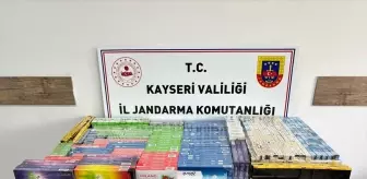Kayseri'de 3 Bin Paket Kaçak Sigara Ele Geçirildi