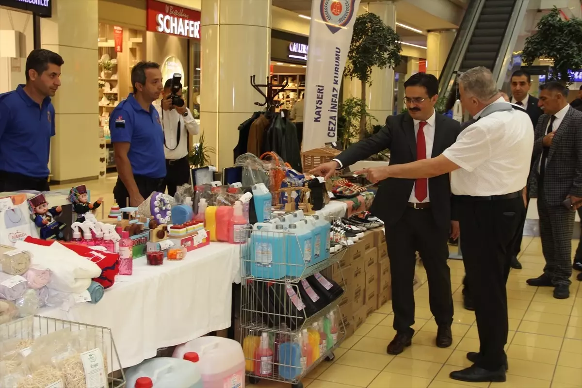 Ceza İnfaz Kurumları Ürün ve El Sanatları Sergisi Açıldı
