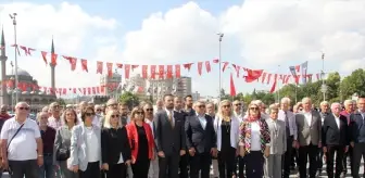Kayseri'de CHP'nin 102. kuruluş yıl dönümü kutlandı