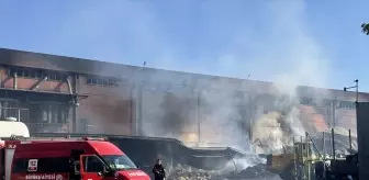 Kayseri'de Keçe Fabrikasında Yangın Kontrol Altına Alındı